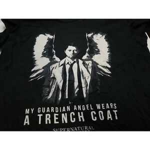 Supernatural Join The Hunt Castiel Shirt XL Short Sleeve Graphic‎ Print